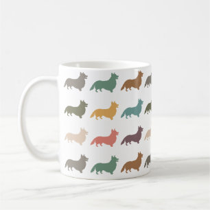 Söt Corgi-drickskål Retro Vintage present till dju Kaffemugg