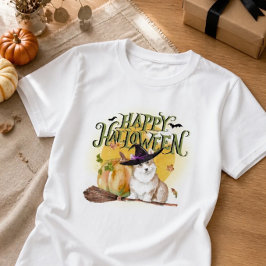 Söt Corgi Halloween T Shirt