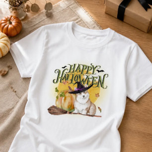 Söt Corgi Halloween T Shirt