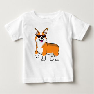 Söt Corgi-hund med solglasögon T Shirt