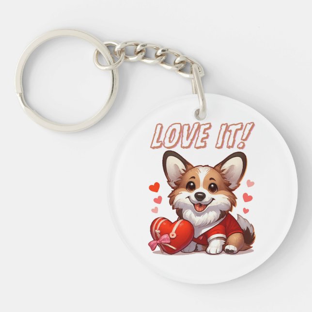 Söt Corgi Kärlek (Framsidan)