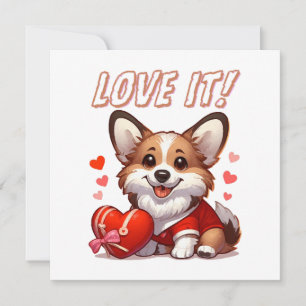 Söt Corgi Kärlek