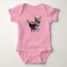 Söt Corgi Superhjälte