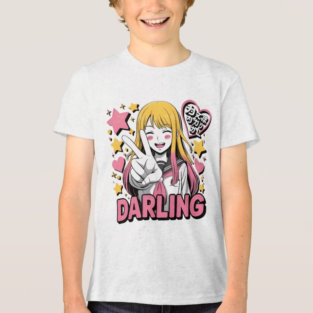 söt cosplay- T-shirt (Framsida)
