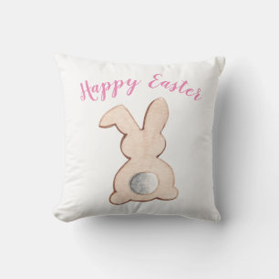 Söt Cottontail Påskharen Kastkudde Kudde