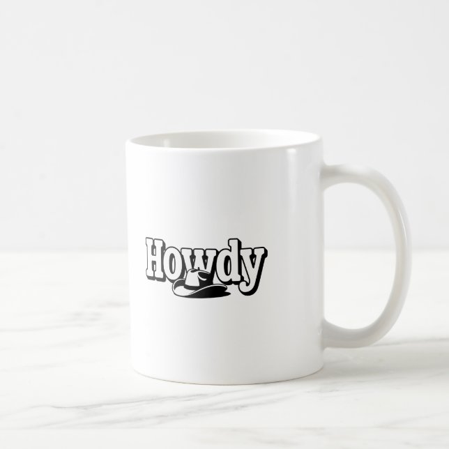 Söt cowboy western cowboy dräkt män  kaffemugg (Höger)