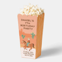 Söt Cowgirl och Häst Födelsedagsfest