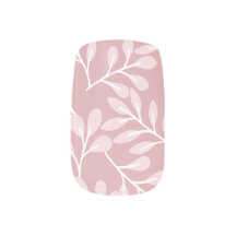 Söt Cream-Färgad Löv Mönster