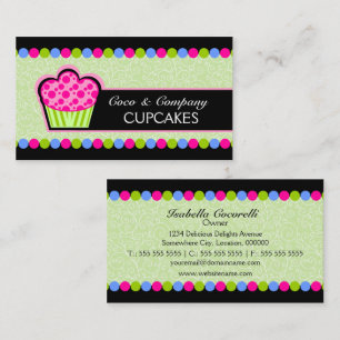 Söt Cupcake-bageri Visitkort