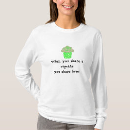 Söt Cupcake-sats T-shirt