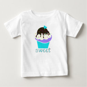 Söt Cupcake Tee Shirt