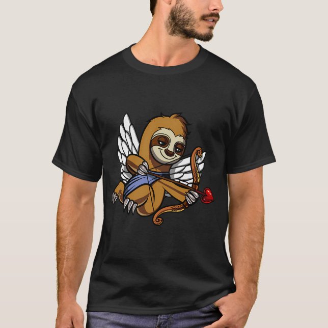 Söt Cupid sengångare T Shirt (Framsida)