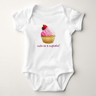 Söt cupkaka-design tee