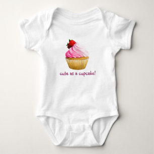 Söt cupkaka-design tee shirt