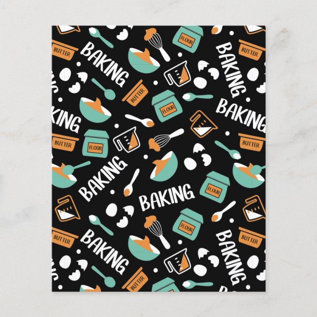 Söt Cute Baking Art Mönster II (Framsida)