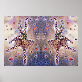 Söt Cute Lila Tiny Dancer Poster