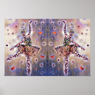 Söt Cute Lila Tiny Dancer Poster