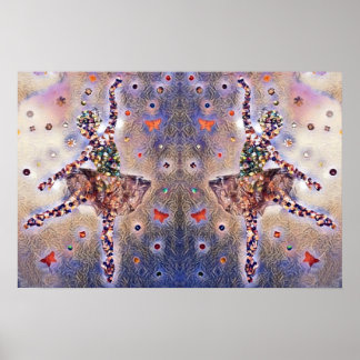 Söt Cute Lila Tiny Dancer Poster