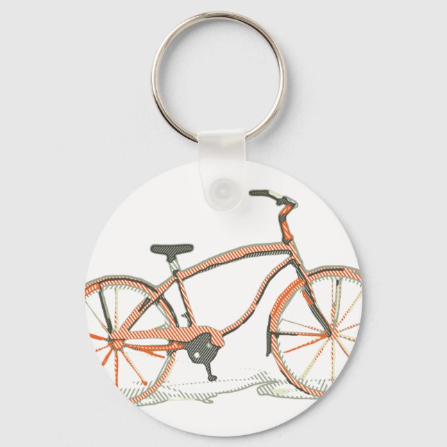Söt cykel nyckelring (Framsida)