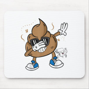 Söt Dabba Bajs Tröja - Roligt Emoticon Jag Bajsa  Musmatta