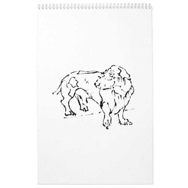 Söt Dachshund Korv Hund – 2027 Kalender (Omslag)
