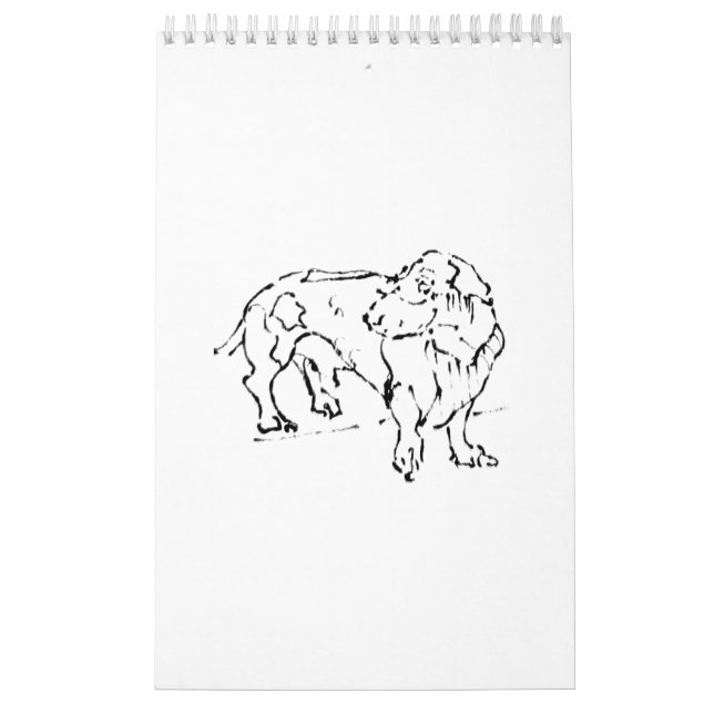 Söt Dachshund Korv Hund – 2027 Kalender (Omslag)