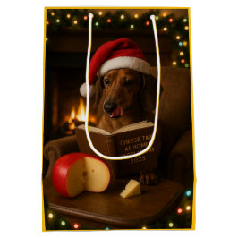 Söt Dachshund Ostskatt Julklappspåse