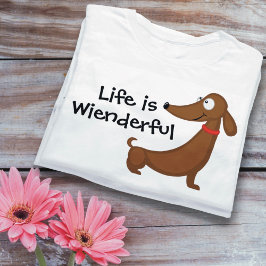 Söt Dachshund T-Shirt