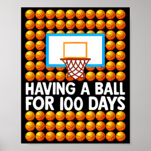 Söt dag skola basket 100: e skol dag 100 poster