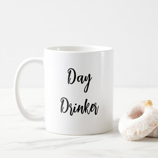 SÖT! 🍹 Dagdrankare Mugg – Rolig Kaffe, Te eller.. (Med munk)