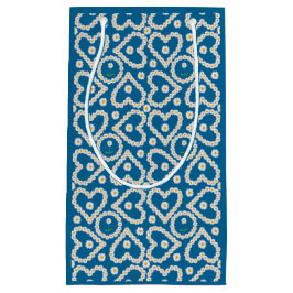 Söt Daisy Chains on Blue, Anpassningsbar Gift Bag