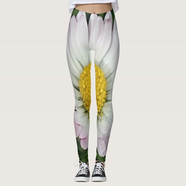 Söt daisy leggings (Framsida)