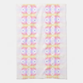 Söt Daisy Skriv ut Tea-Towel med Rosa Kökshandduk