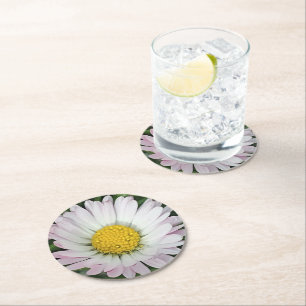 Söt daisy underlägg papper rund