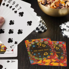 "Söt Daisys" Uppspelningskort Namn Casinokort