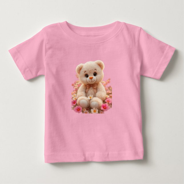 Söt dalmatiner brandman hund tecknad t-shirt för s (Framsida)