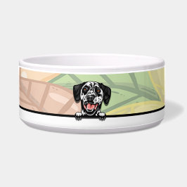 Söt Dalmatiner som tittar, mat eller dryck