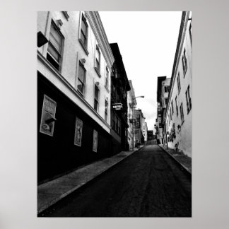 Söt Dam Alley Poster