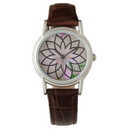 Söt Dam Lotus Flower Armbandsur