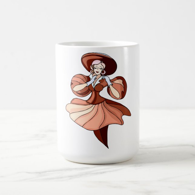 Söt Dancer Coffee Mugg (Center)