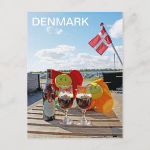 Söt Danmark vykort. Vykort