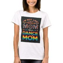 söt dansmamma t-shirt