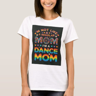 söt dansmamma t-shirt