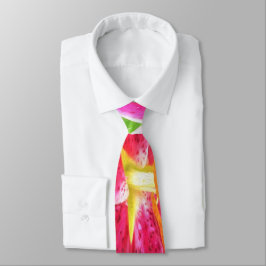 Söt Deep Rosa Stargazer Lily on Lime Green Slips