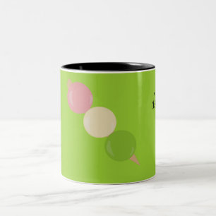 Söt delcious mochimugg Två-Tonad mugg