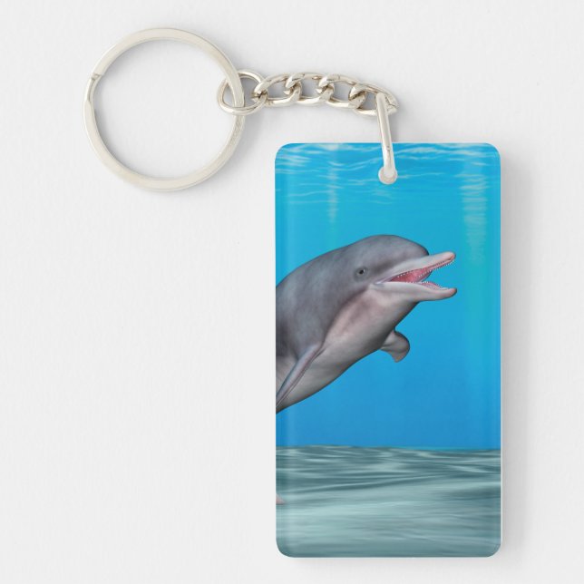 Söt delfin nyckelring (Framsidan)