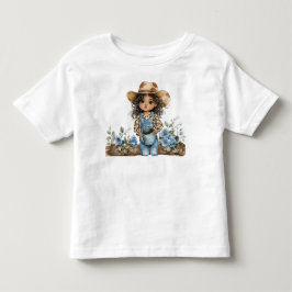 Söt Denim Cowgirl 3 T Shirt