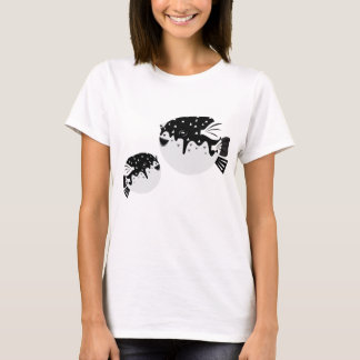 söt Derpy Kullefisk Illustrations T-Shirt