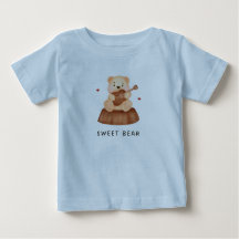 Söt design för bebis-tröja