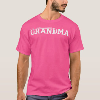 Söt design för flöjtmusiker för mormor t shirt